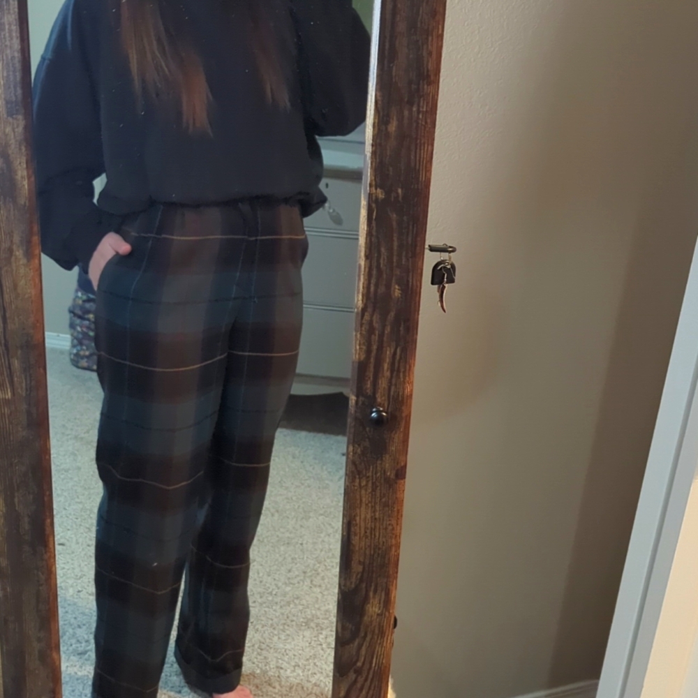 Vintage Checkered Pants